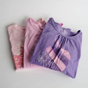 Three Girls' LL Bean Long Sleeve Tops Shirts, Great Condition, 3 for $29